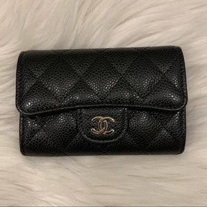 Chanel card holder
